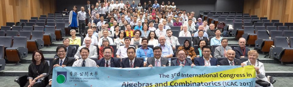 The 3rd International Congress in Algebras and Combinatorics (ICAC) 2017